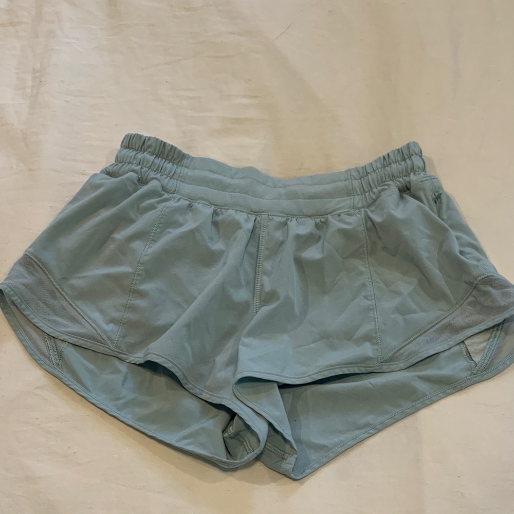 lululemon athletica Light Blue Athletic Shorts